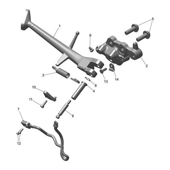 Bild von Sidestand Bracket