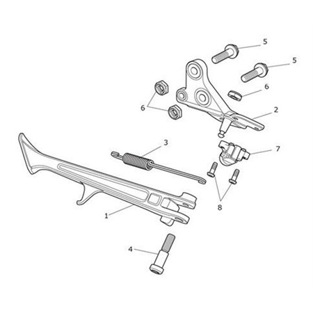 Bild von Sidestand Leg