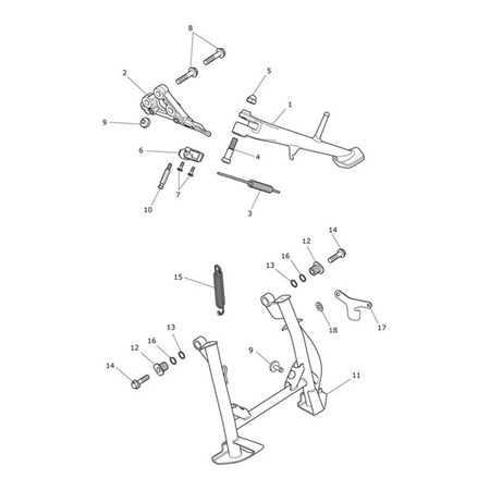 Bild von Sidestand Spring