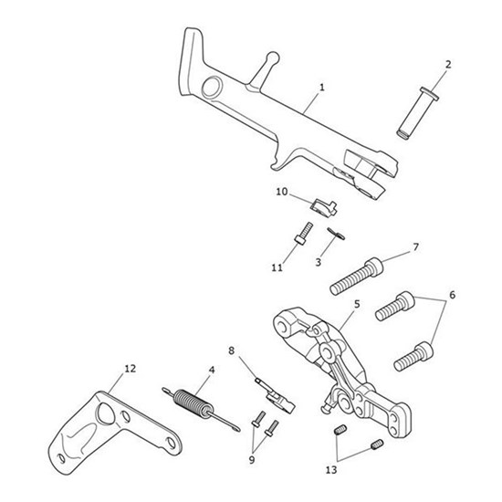 Bild von Sidstand Assy, Black