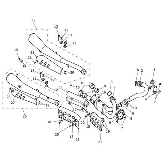 Bild von Silencer & Cover, Upper, Assy