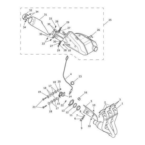 Bild von Silencer Assembly, Covered