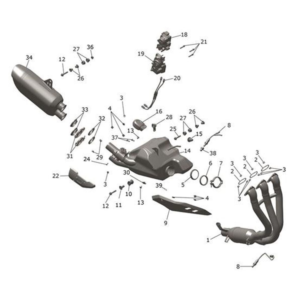 Bild von Silencer Assembly, EXBV