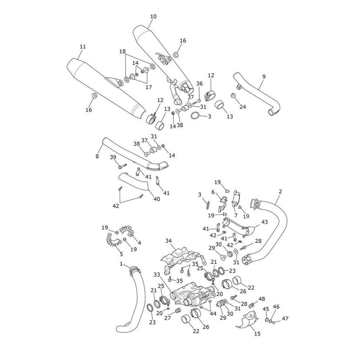 Picture of Silencer Assembly, RH