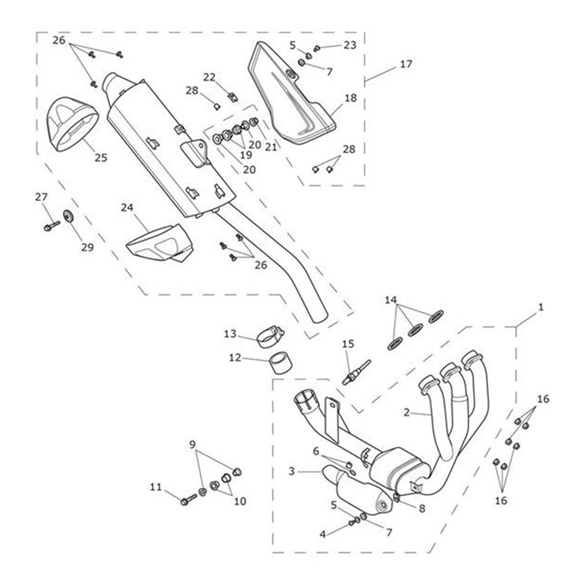 Bild von Silencer Assy, Exhaust
