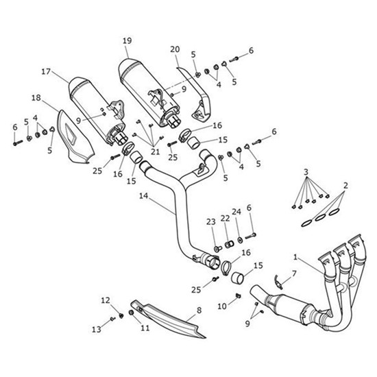 Bild von Silencer Assy, LH