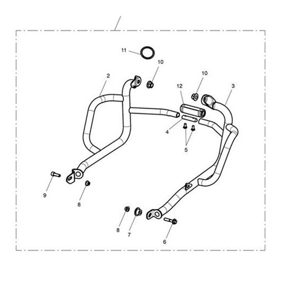 Bild von Sleeve, Flanged, M8