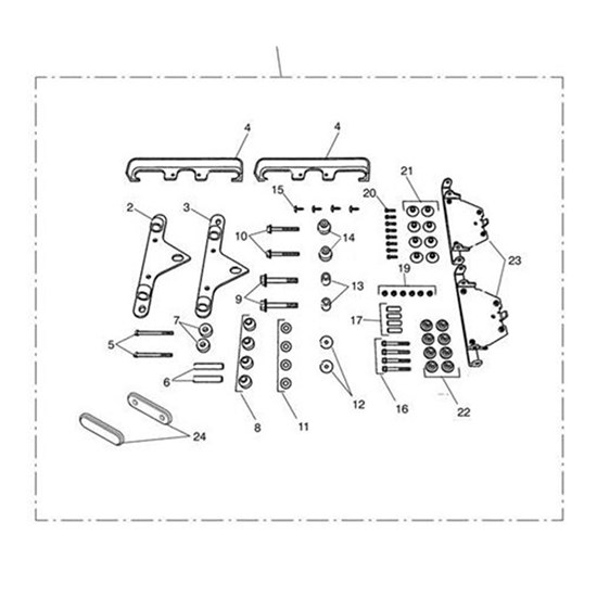 Bild von Sleeve, Pannier Mount, L60