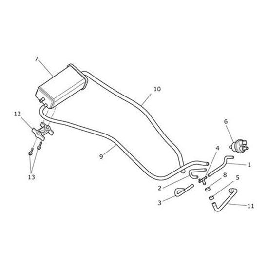 Bild von Spacer, Evap Cannister