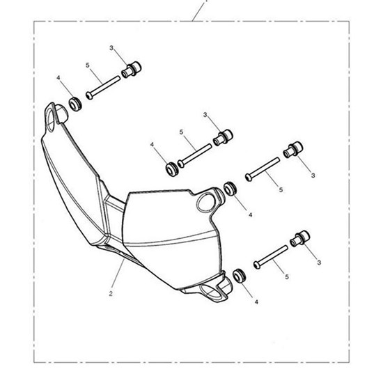 Bild von Spacer, Headlight Guard