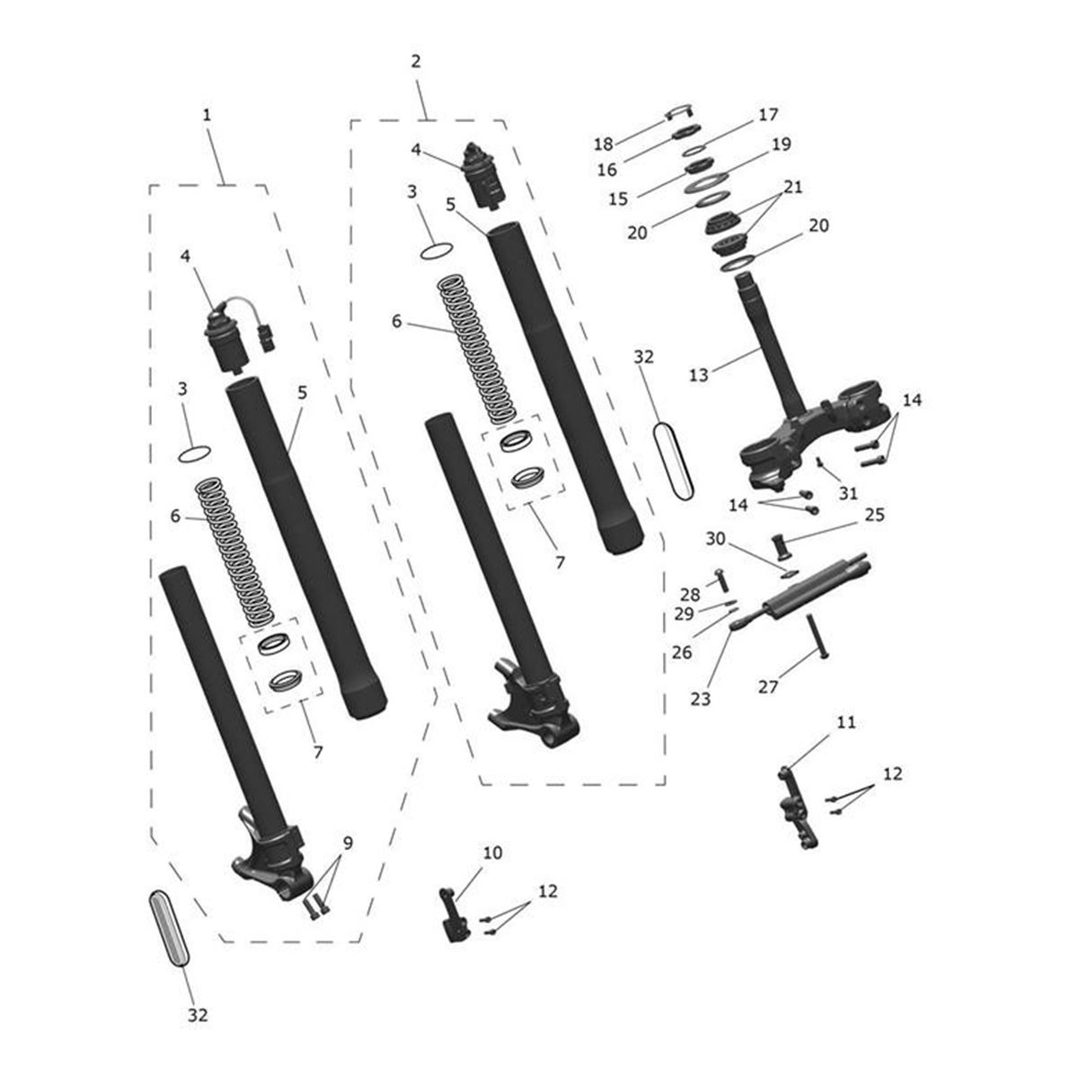 Bild von Spacer, Headstock