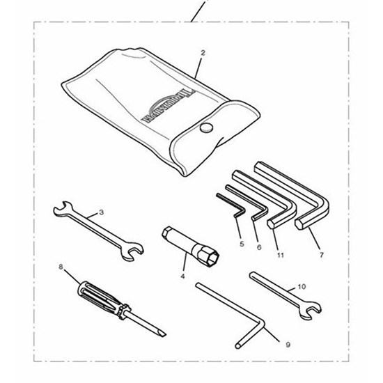 Bild von Spanner, Open End, 8 A/F