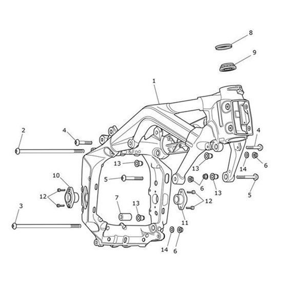 Bild von Spare Frame Assy, UC