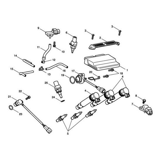 Bild von Spares Kit, ECM