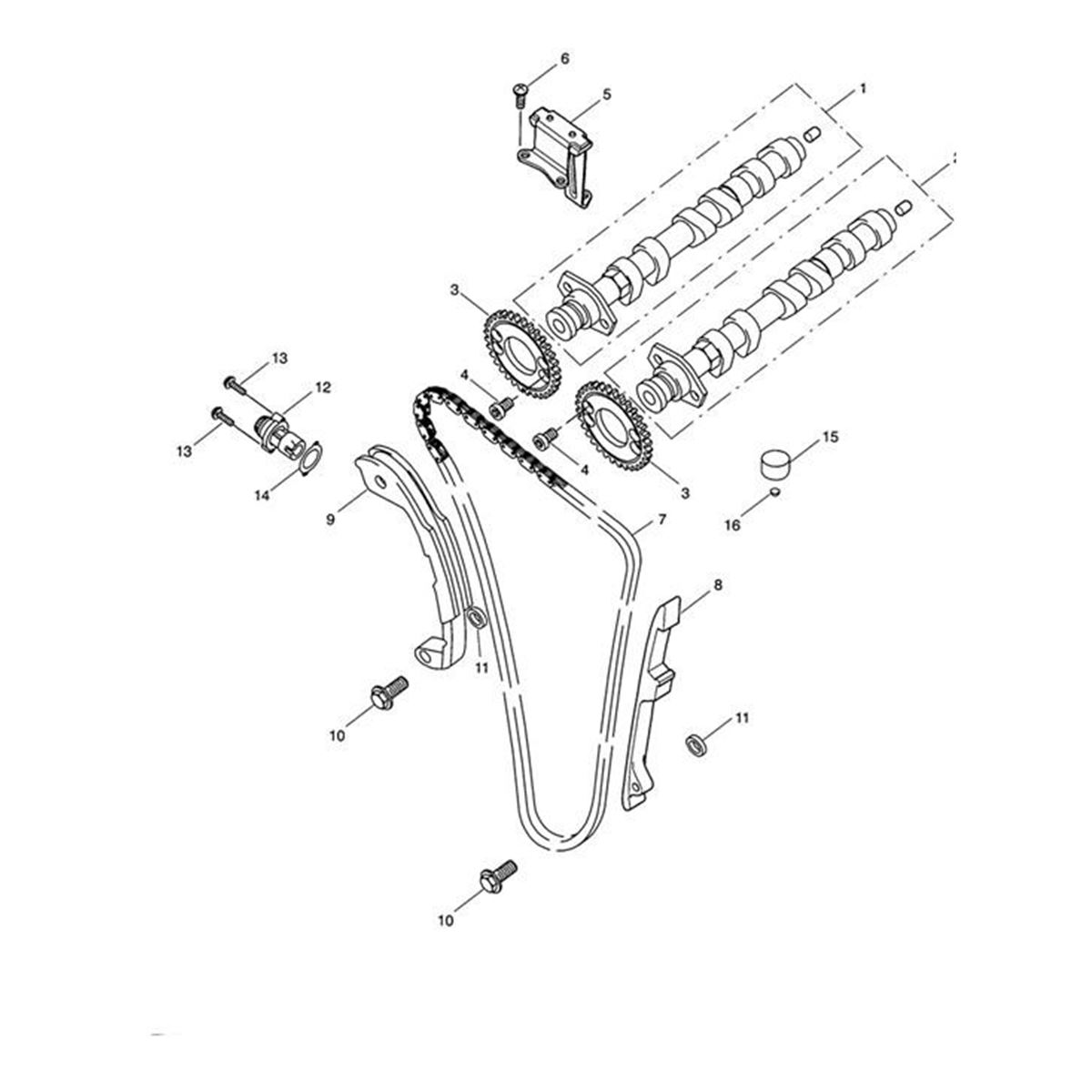 Bild von Sprocket, Camshaft, 34T, OTL