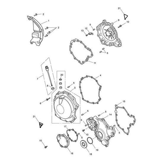 Bild von Sprocket Cover Assembly