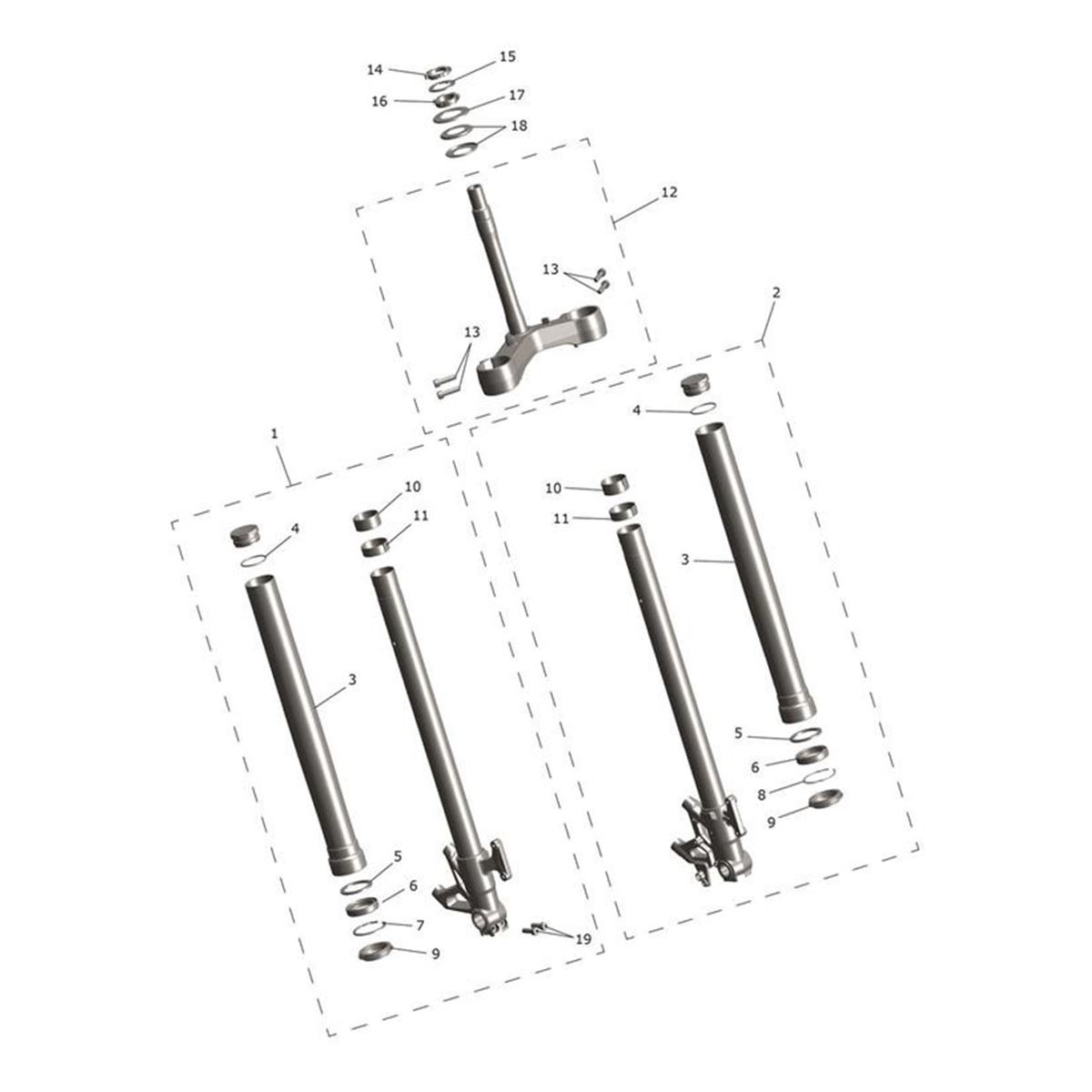 Bild von Stanchion Assembly, RH