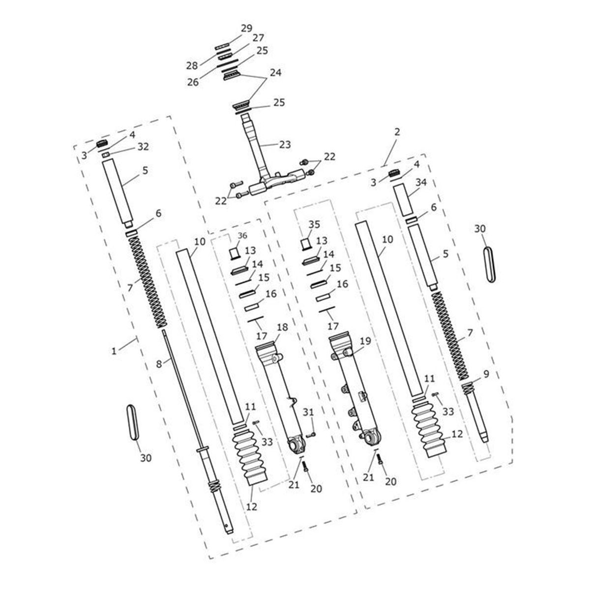 Bild von Stanchion Assy, LH