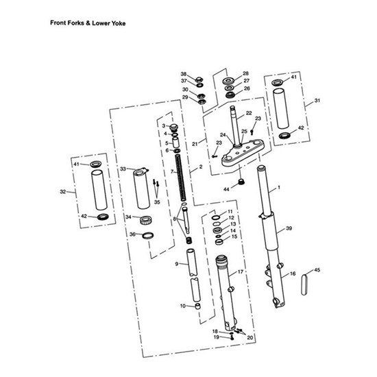 Bild von Stanchion Assy, LH