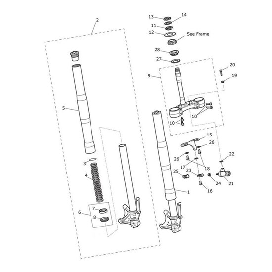 Bild von Stanchion Assy, LH