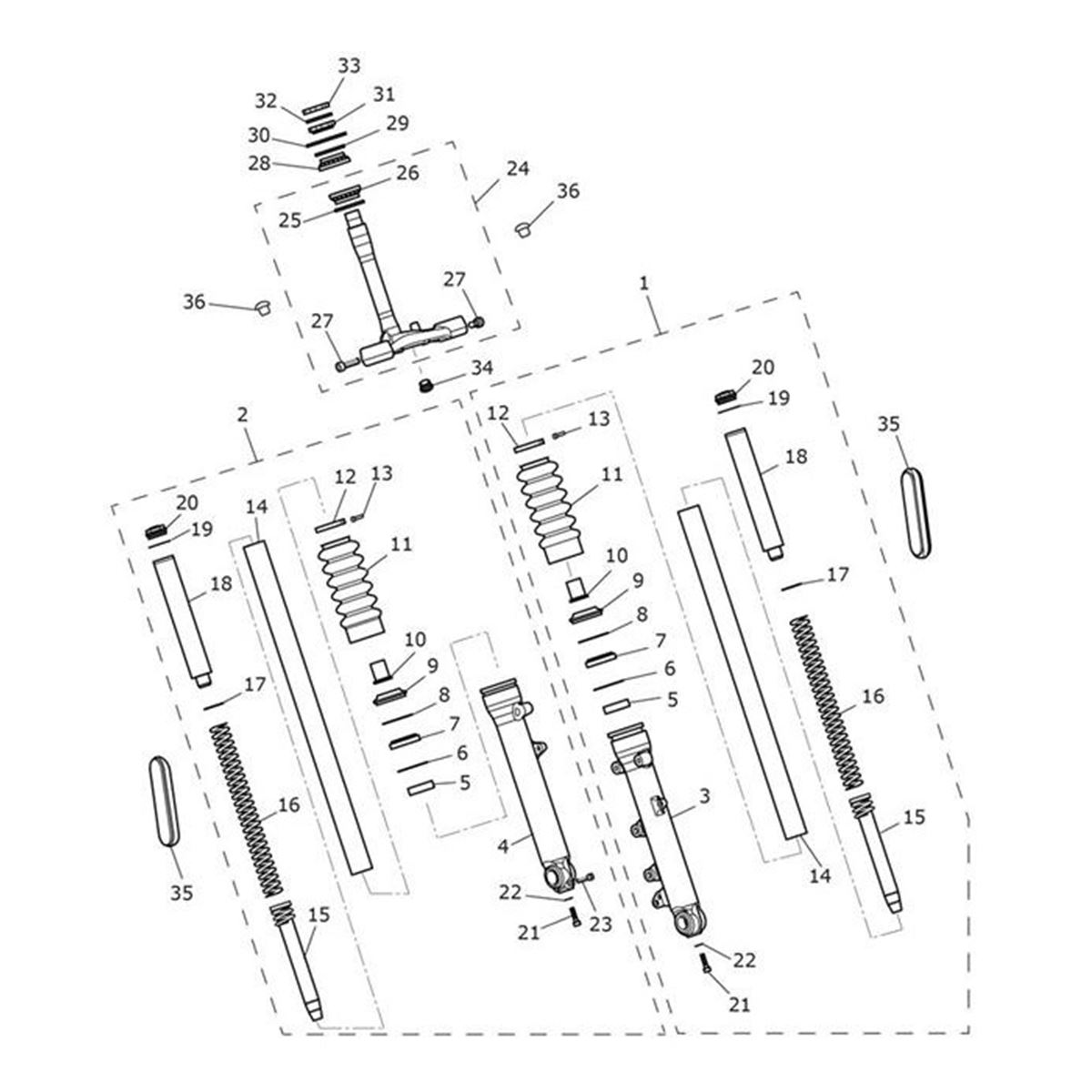 Bild von Stanchion Assy, LH