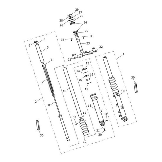 Bild von Stanchion Assy, LH