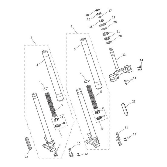 Bild von Stanchion Assy, LH