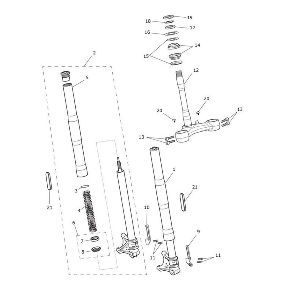 Bild von Stanchion Assy, LH