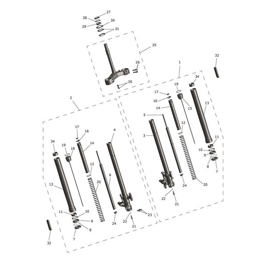 Bild von Stanchion Assy, LH