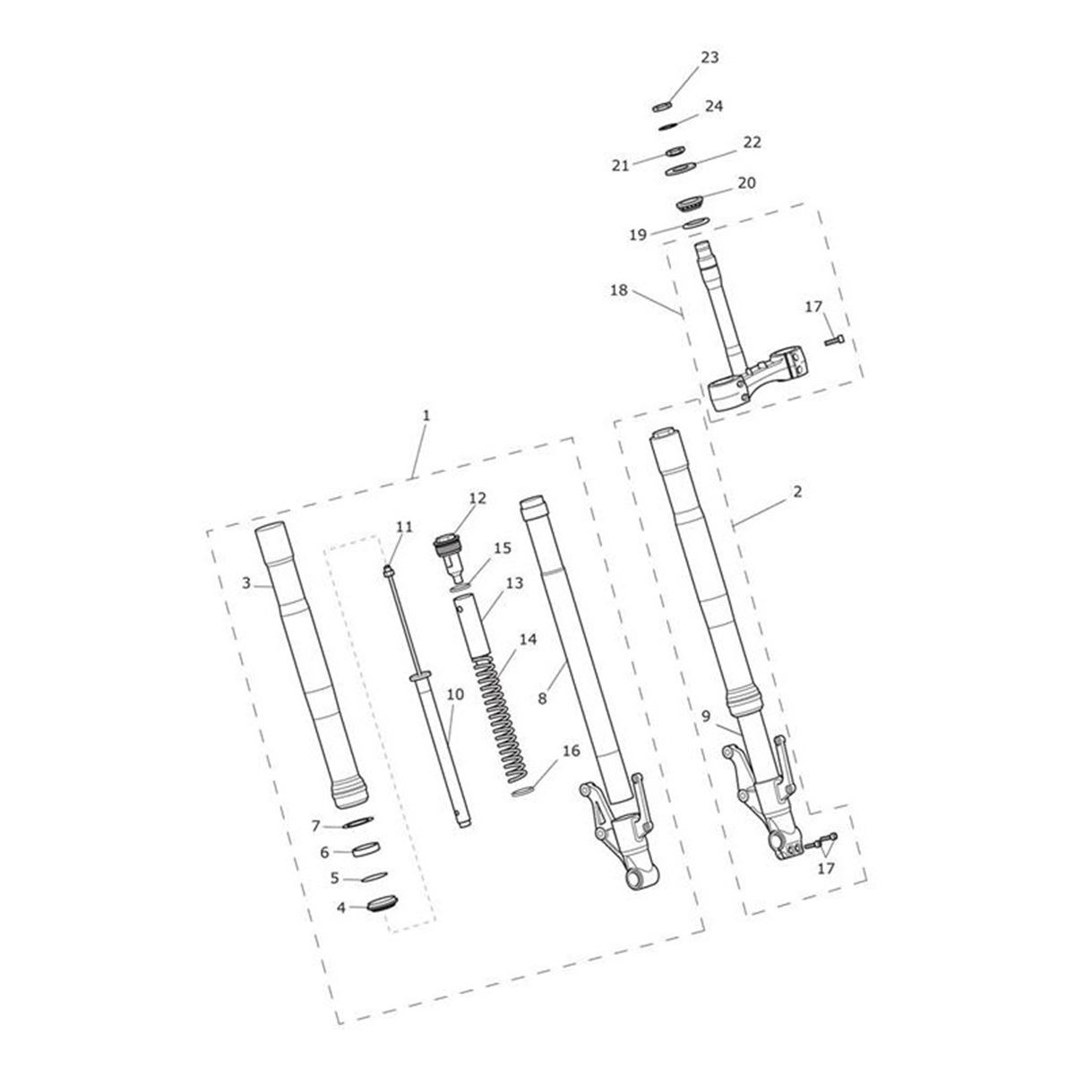 Bild von Stanchion Assy, RH