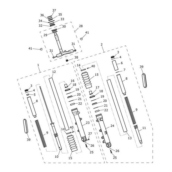 Bild von Stanchion Assy, RH