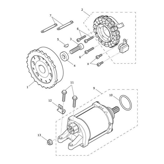 Bild von Stator, Alternator