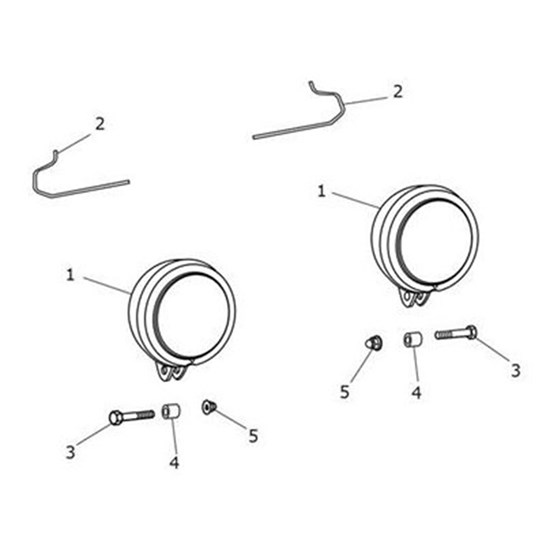 Bild von Subharness, Fog/Aux Lamp