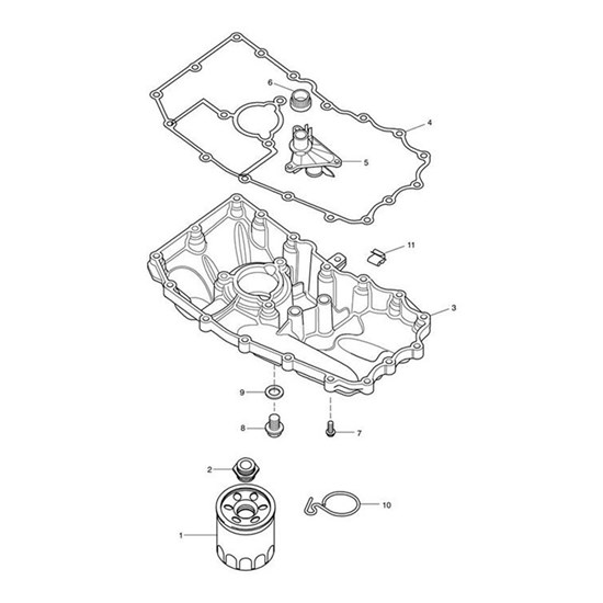 Bild von Sump, M/C, Crinkle Black