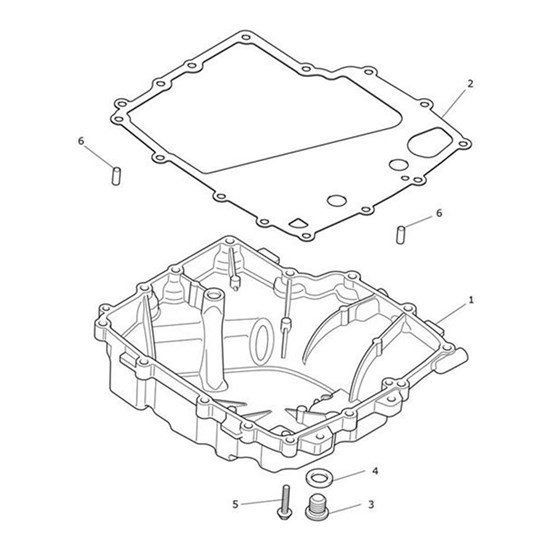 Bild von Sump, Machined