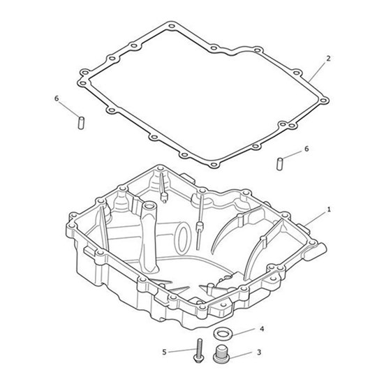 Bild von Sump, Machined