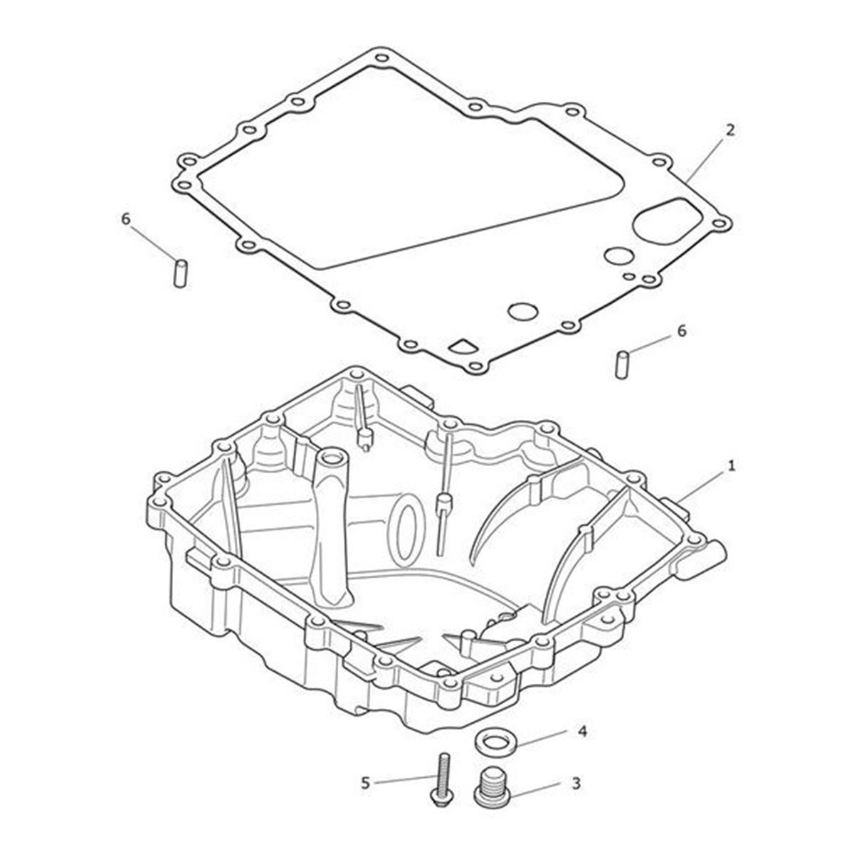 Bild von Sump, Machined
