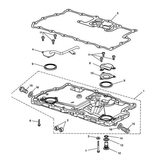 Bild von Sump Bolt, M14