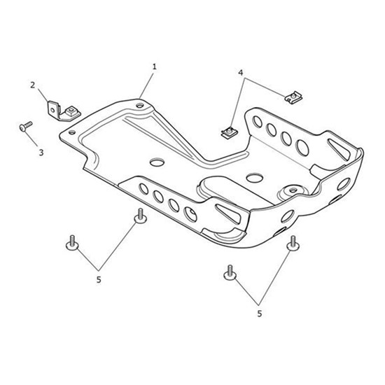 Bild von Sump Plate, Fabricated, Clear