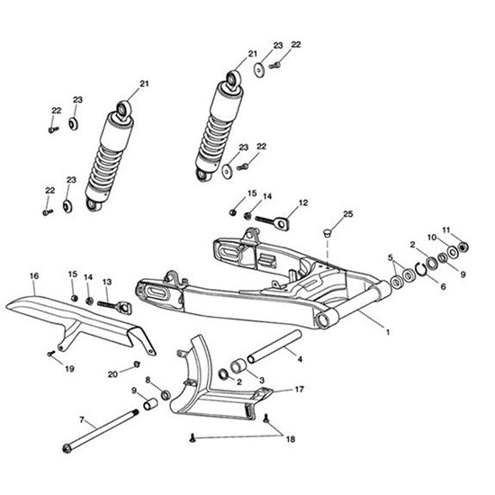 Bild von Swingarm Assembly