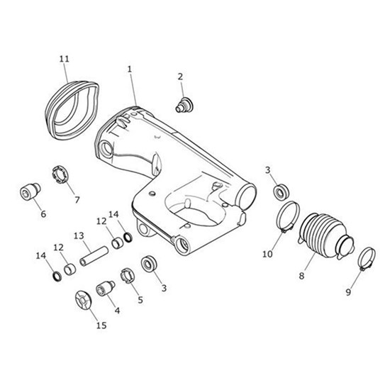 Bild von Swingarm Spares Asssembly