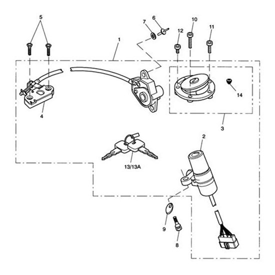 Bild von Switch/Lock Set