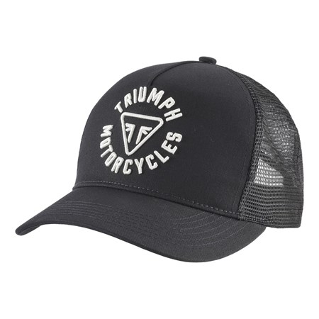 Picture of TAYLOR EMBROIDERED TRUCKER CAP BLACK