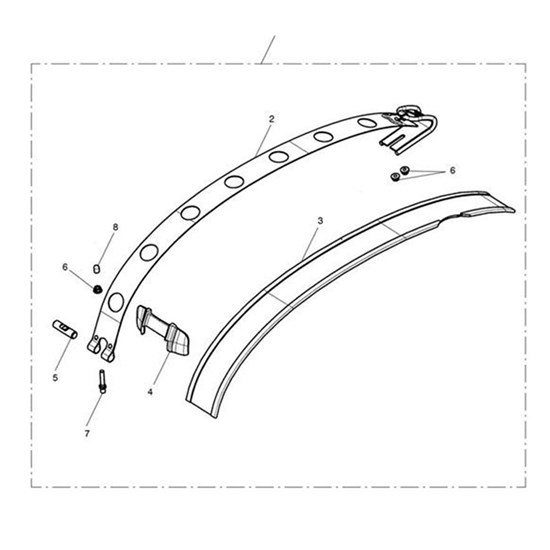 Bild von Tank Strap, Fuel Tank