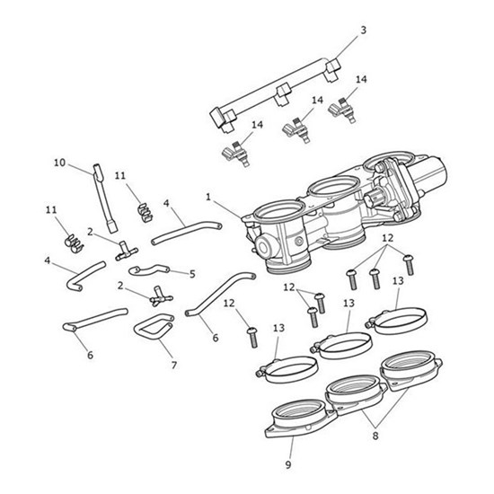 Bild von Throttle Body Assembly