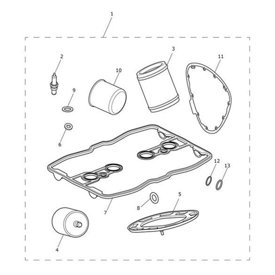 Bild von Thunderbird Engine Service Kit