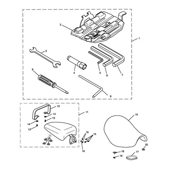 Bild von Tool, RSU Adjustment