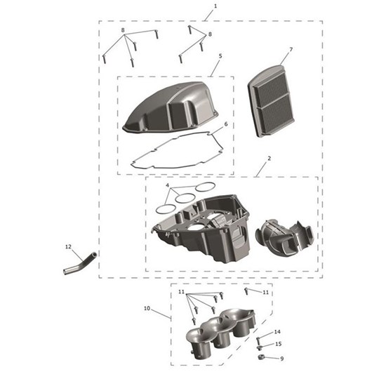 Bild von Trumpet, Inlet Assy