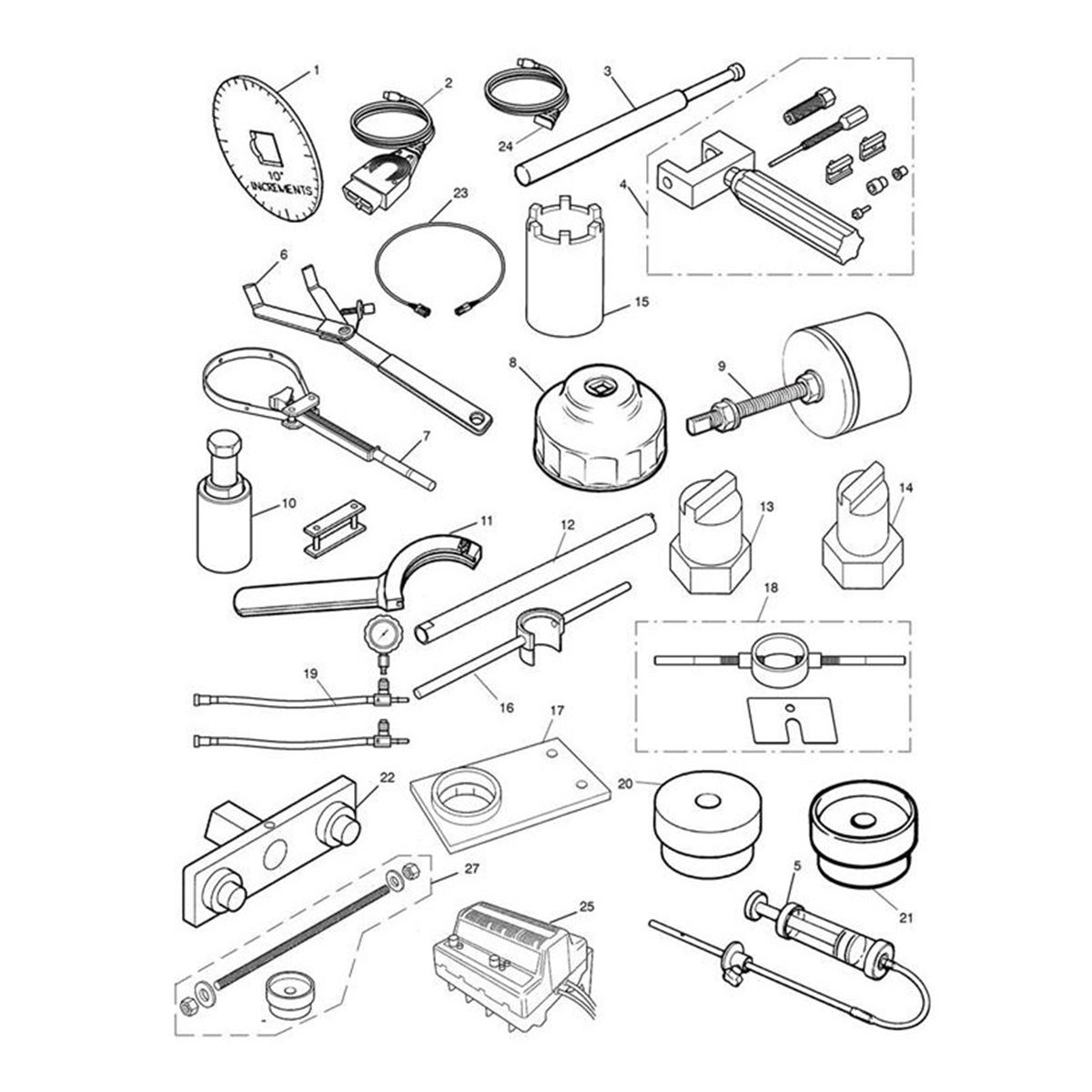 Bild von Universal Clutch Holding Tool