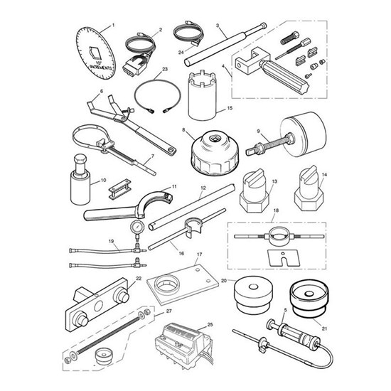 Bild von Universal Clutch Holding Tool